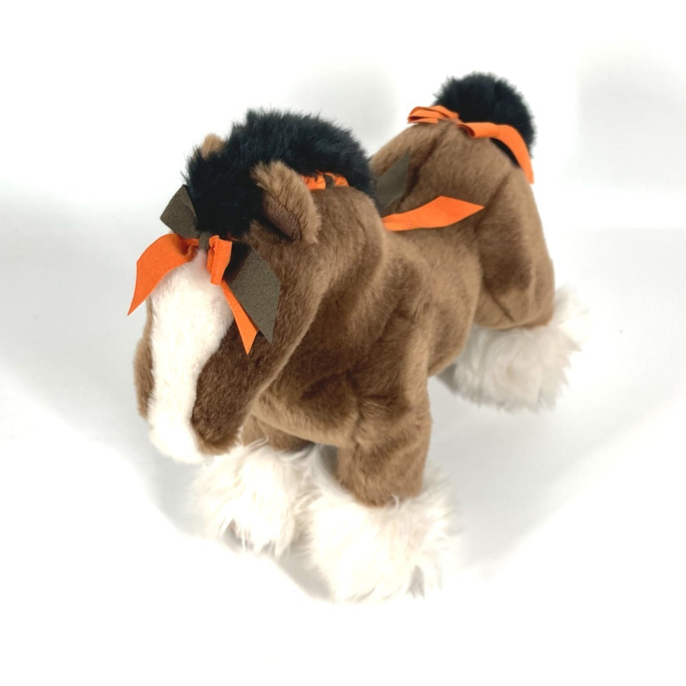 HERMES Plush Doll acrylic Brown Elmy MM unisex(Unisex)