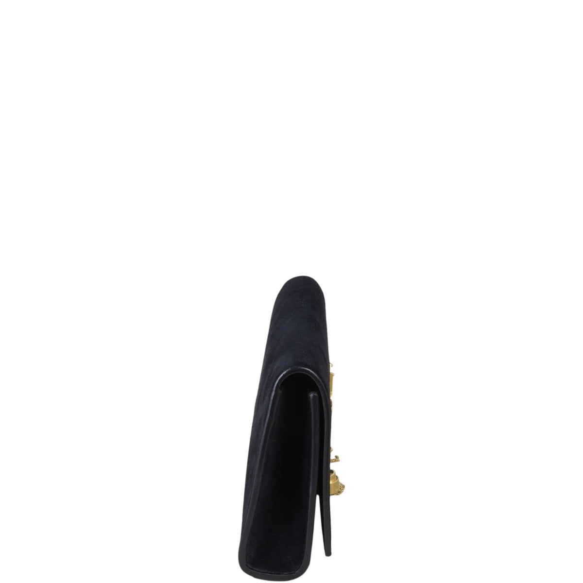 Saint Laurent Kate Tassel Clutch Suede