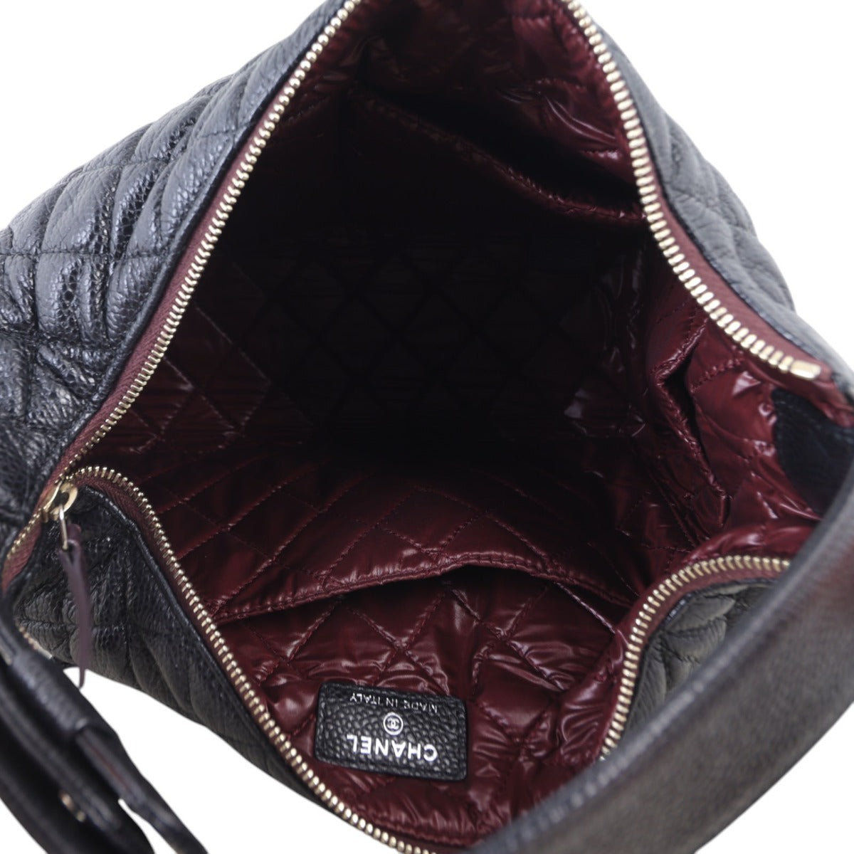 Chanel Zip Hobo Bag