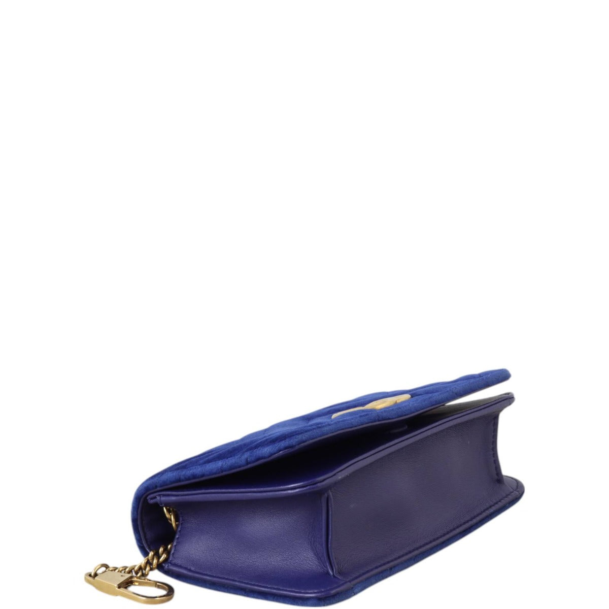 Gucci GG Marmont Velvet Super Mini Shoulder Bag