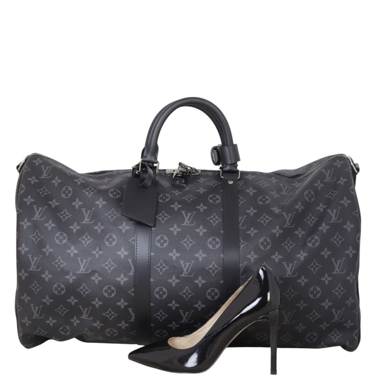 Louis Vuitton Keepall 55 Bandouliere Monogram Eclipse
