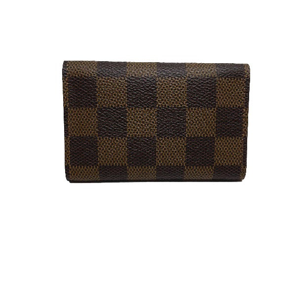 LOUIS VUITTON Key case Key holder  N62630 Damier canvas Brown for 6 Damier Multicles6 unisex(Unisex)