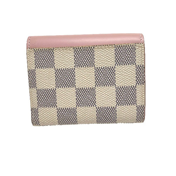 LOUIS VUITTON Tri-fold wallet N60168 Damier canvas Audrose With Coin Pocket Damier Azul Portefeuille Zoe Women