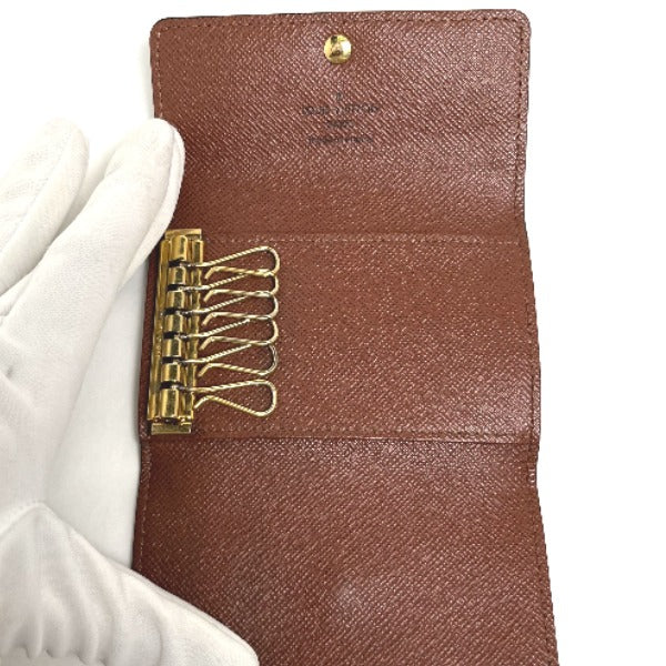 LOUIS VUITTON Key case Key holder  M62630 Monogram canvas Brown Key case Key holder for 6 pieces Monogram Multicles6 unisex(Unisex)