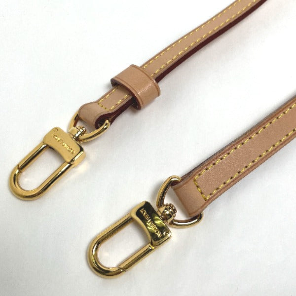 LOUIS VUITTON Shoulder strap J52312 Nume leather Brown strap Nume leather Adjustable Women
