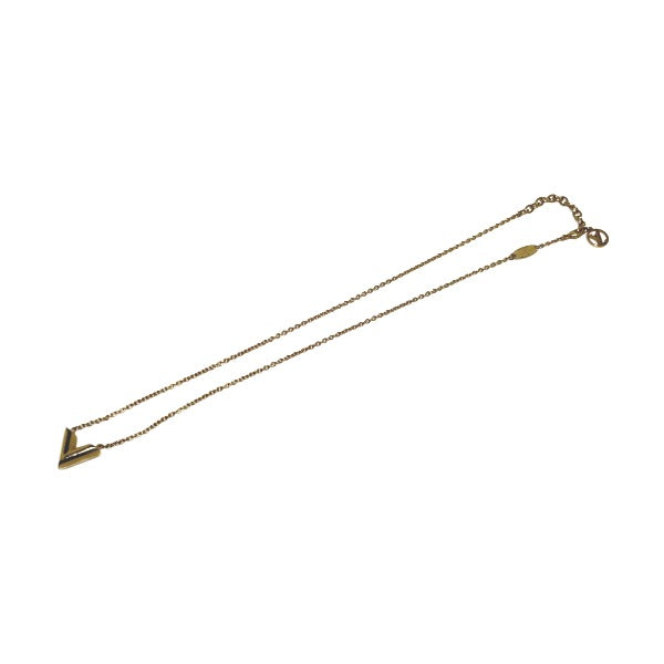 LOUIS VUITTON Necklace M61083 Gold Plated gold Necklace / Essential V Women