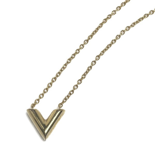 LOUIS VUITTON Necklace M61083 Gold Plated gold Necklace / Essential V Women