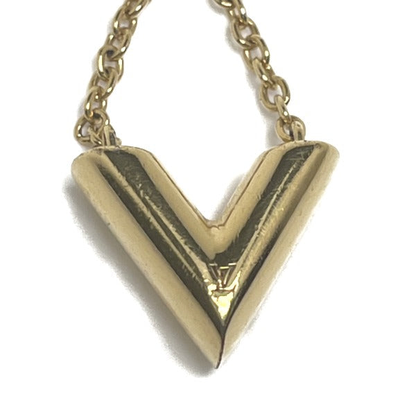 LOUIS VUITTON Necklace M61083 Gold Plated gold Necklace / Essential V Women