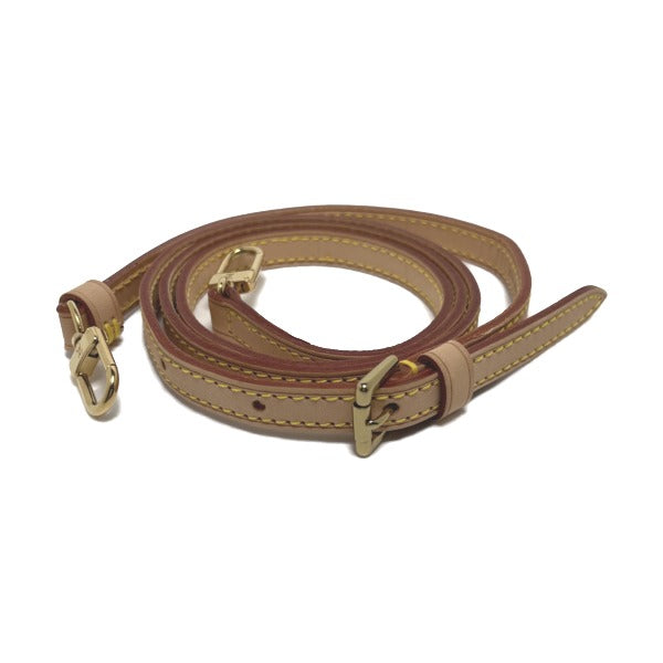 LOUIS VUITTON Shoulder strap J52314 Nume leather beige strap Adjustable Women
