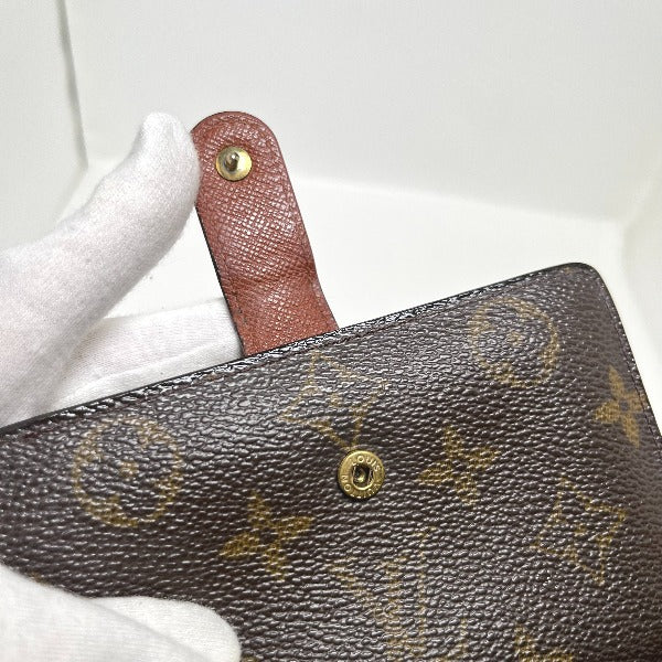 LOUIS VUITTON Bifold Wallet M61663 Monogram canvas Brown Clasp wallet with card pocket Monogram Porto Monet Viet Vienoa Women