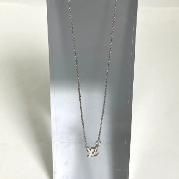 LOUIS VUITTON Necklace Q93653 K18WG, Diamond White gold Pandanti Thief Ideal Blossom LV White gold x diamond 750WG Women