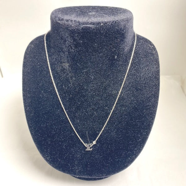 LOUIS VUITTON Necklace Q93653 K18WG, Diamond White gold Pandanti Thief Ideal Blossom LV White gold x diamond 750WG Women