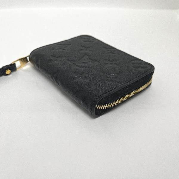 LOUIS VUITTON Coin case M60574 Monogram Ann Platt Noir Coin Pocket Monogram Ann Platt Zip around purse unisex(Unisex)