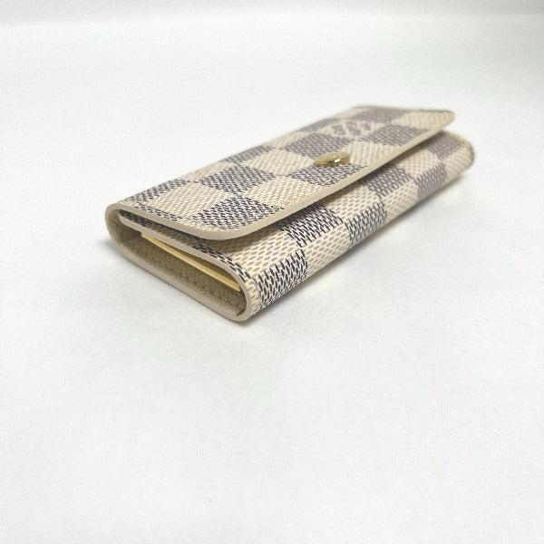 LOUIS VUITTON Key case Key holder  M62630 Damier Azur Canvas Damier Azul Key case for 4 Key holder Damier Azur Multicles4 unisex(Unisex)