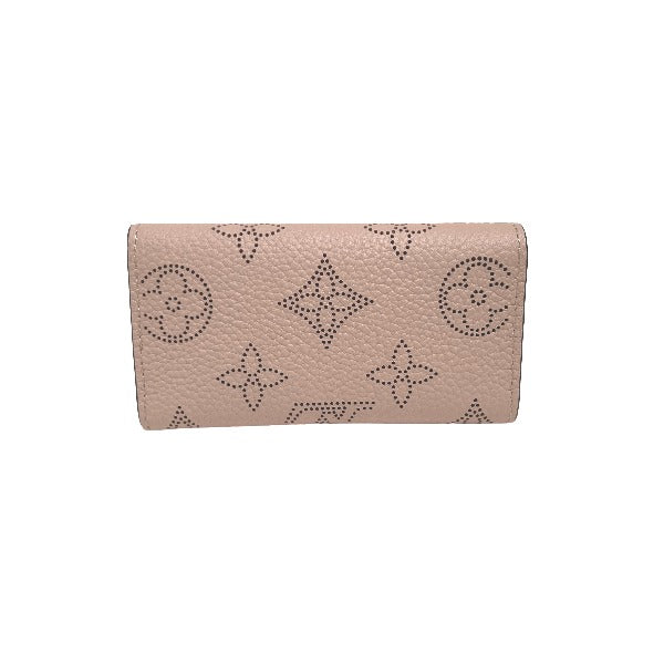 LOUIS VUITTON Key case Key holder  M64056 Monogram Mahina Magnolia Key case for 4 Key holder Mahina Multicles4 unisex(Unisex)
