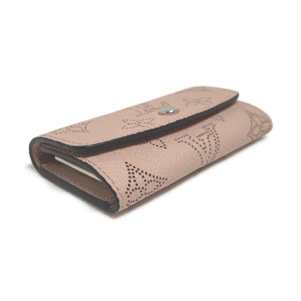 LOUIS VUITTON Key case Key holder  M64056 Monogram Mahina Magnolia Key case for 4 Key holder Mahina Multicles4 unisex(Unisex)