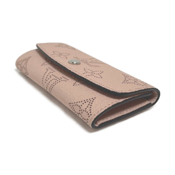 LOUIS VUITTON Key case Key holder  M64056 Monogram Mahina Magnolia Key case for 4 Key holder Mahina Multicles4 unisex(Unisex)
