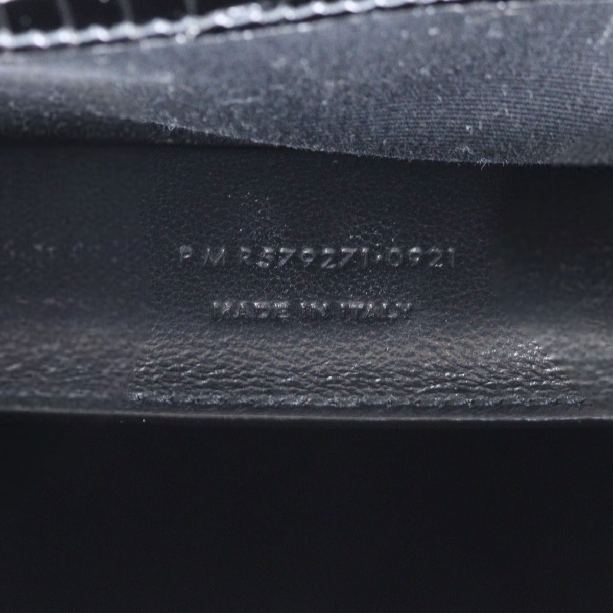Saint Laurent Manhattan Shoulder Bag Medium Croc Embossed