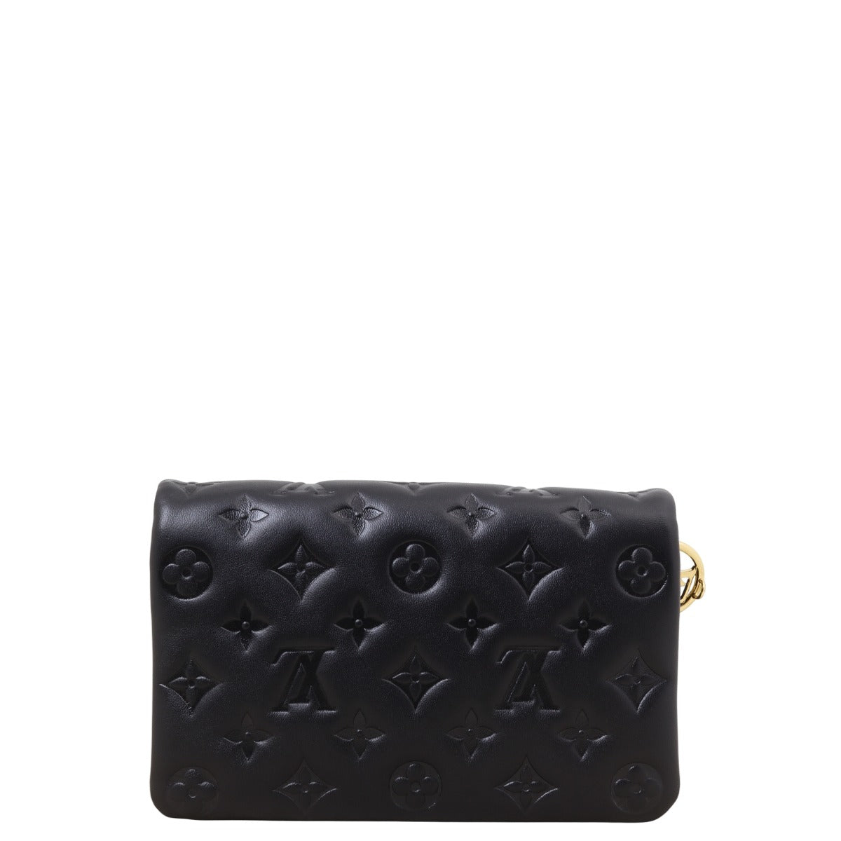 Louis Vuitton Pochette Coussin Monogram Embossed Lambskin