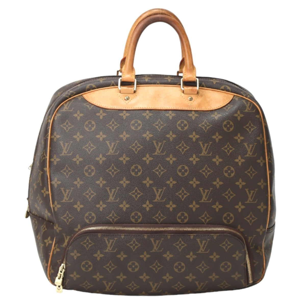 LOUIS VUITTON Boston Duffel bag M41443 Monogram canvas Brown Sports bag Monogram Evasion unisex(Unisex)