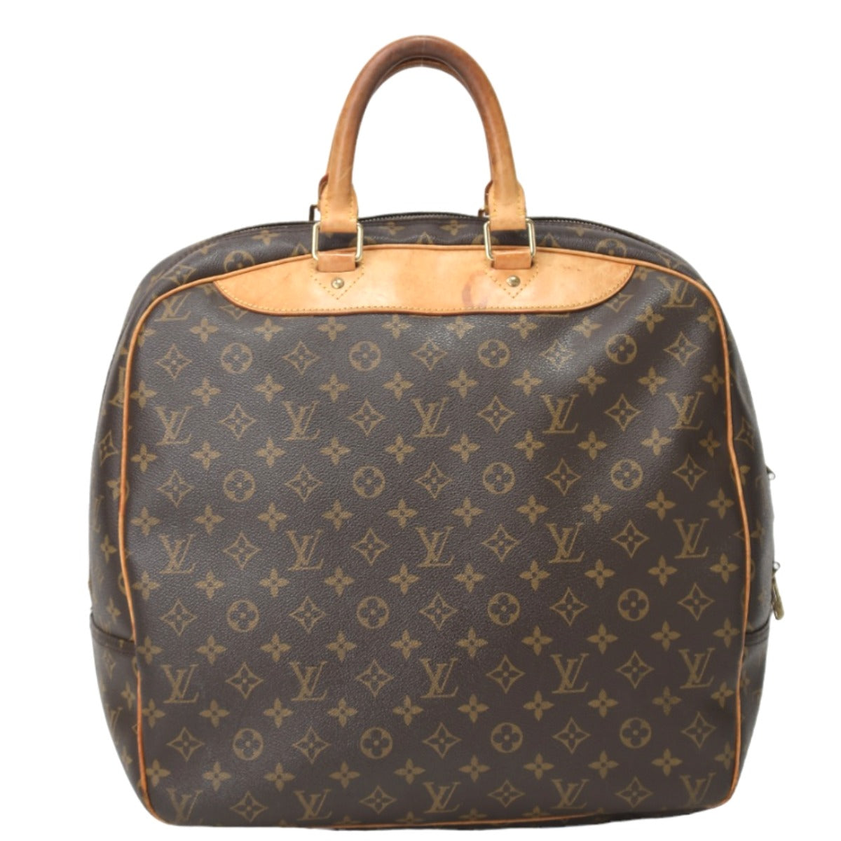 LOUIS VUITTON Boston Duffel bag M41443 Monogram canvas Brown Sports bag Monogram Evasion unisex(Unisex)