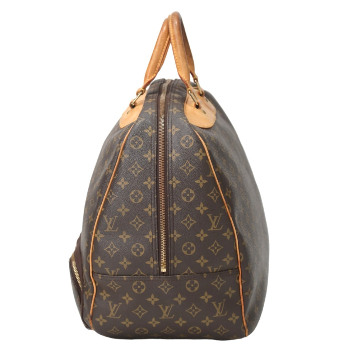 LOUIS VUITTON Boston Duffel bag M41443 Monogram canvas Brown Sports bag Monogram Evasion unisex(Unisex)