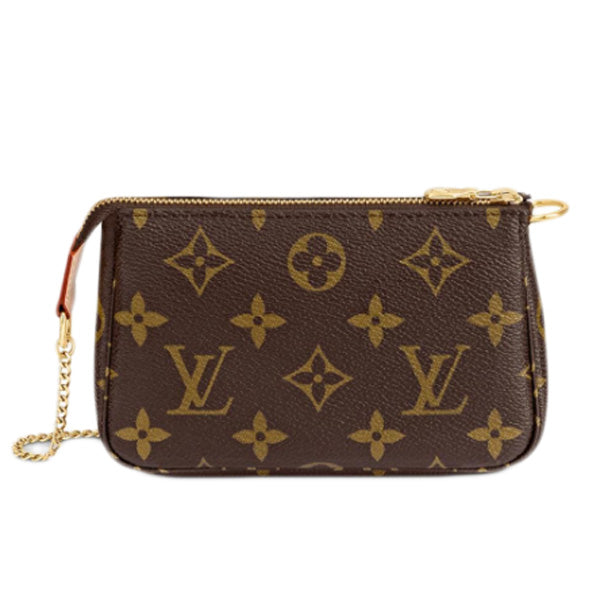 LOUIS VUITTON Pouch M58009 Monogram canvas Brown Mini accessories pouch Monogram Mini Pochette Accessoires Women