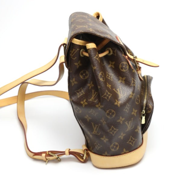 LOUIS VUITTON Backpack M51136 Monogram canvas Brown bag MontsourisMM Women