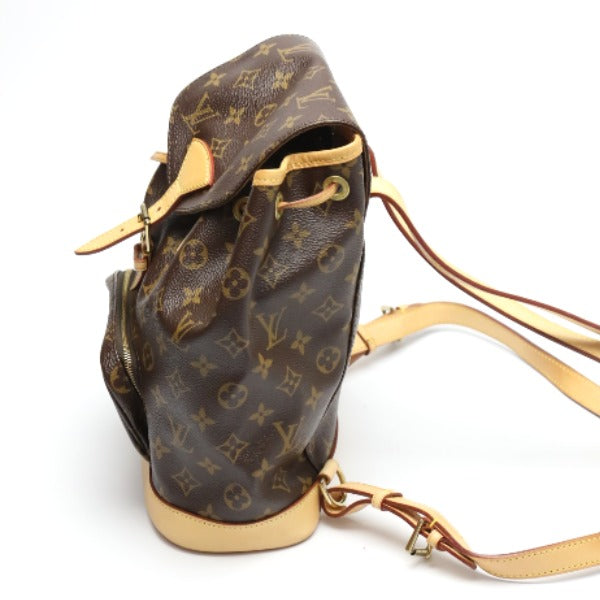 LOUIS VUITTON Backpack M51136 Monogram canvas Brown bag MontsourisMM Women