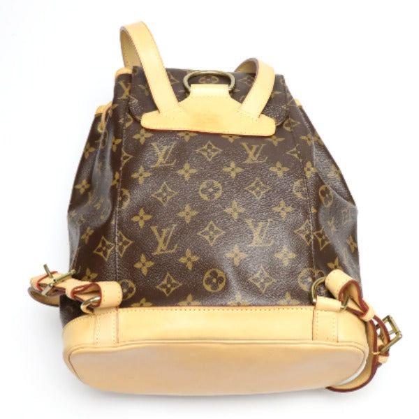 LOUIS VUITTON Backpack M51136 Monogram canvas Brown bag MontsourisMM Women