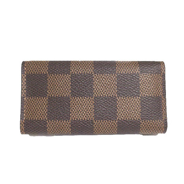 LOUIS VUITTON Key case Key holder  N62631 Damier canvas Brown Key case for 4 Key holder Damier Multicles4 unisex(Unisex)