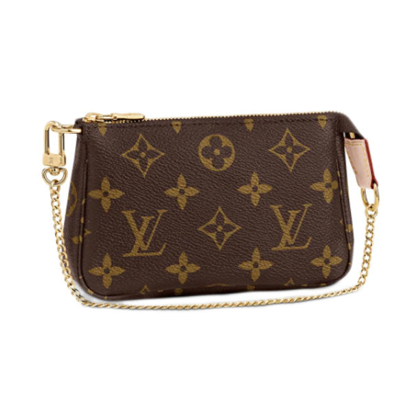 LOUIS VUITTON Pouch M58009 Monogram canvas Brown Mini accessories pouch Monogram Mini Pochette Accessoires Women