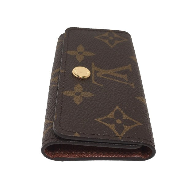 LOUIS VUITTON Key case Key holder  M69517 Monogram canvas Brown for 4 Monogram Multicles4 unisex(Unisex)