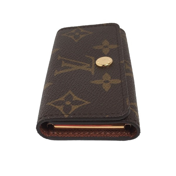 LOUIS VUITTON Key case Key holder  M69517 Monogram canvas Brown for 4 Monogram Multicles4 unisex(Unisex)