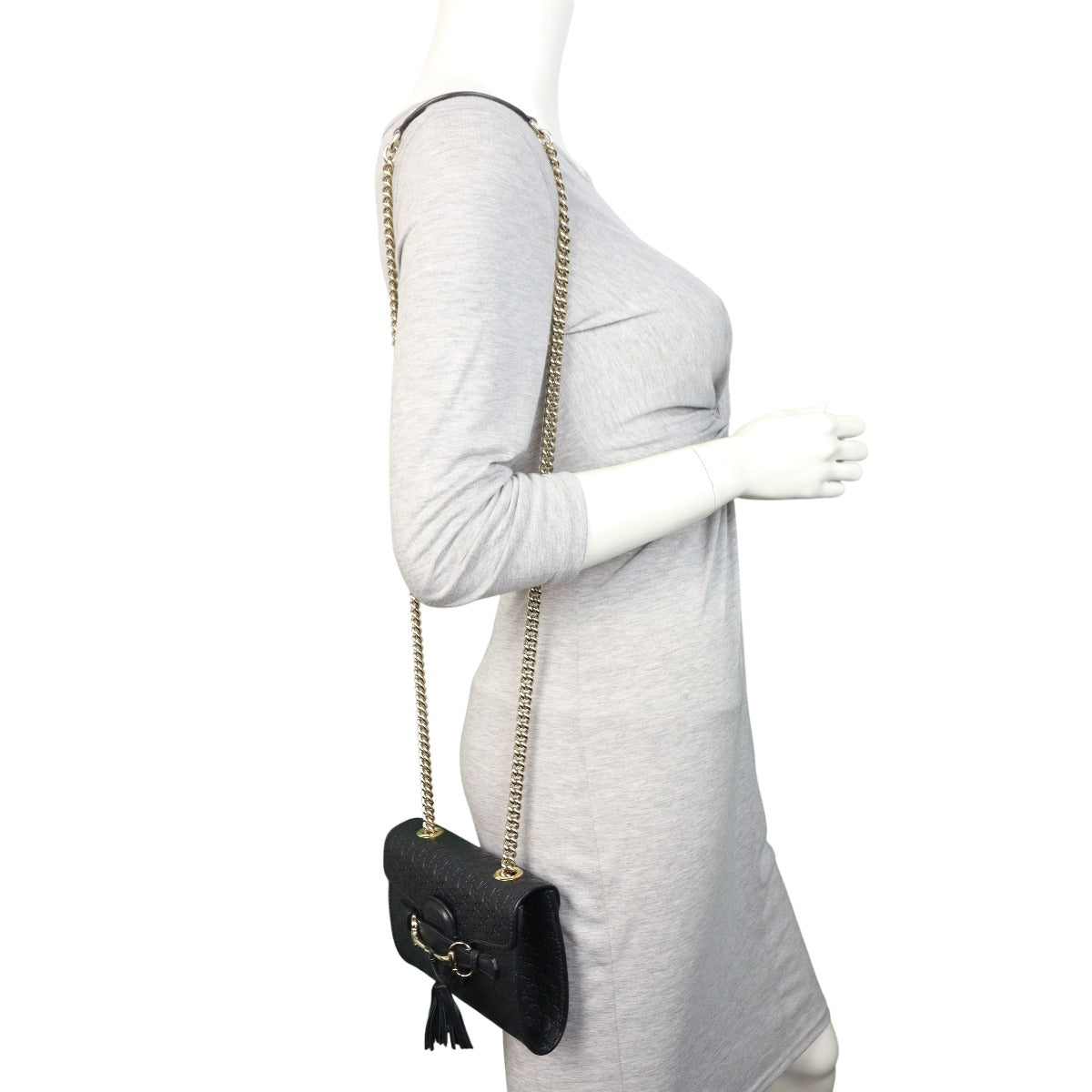 Gucci Emily Microguccissima Chain Shoulder Bag Mini