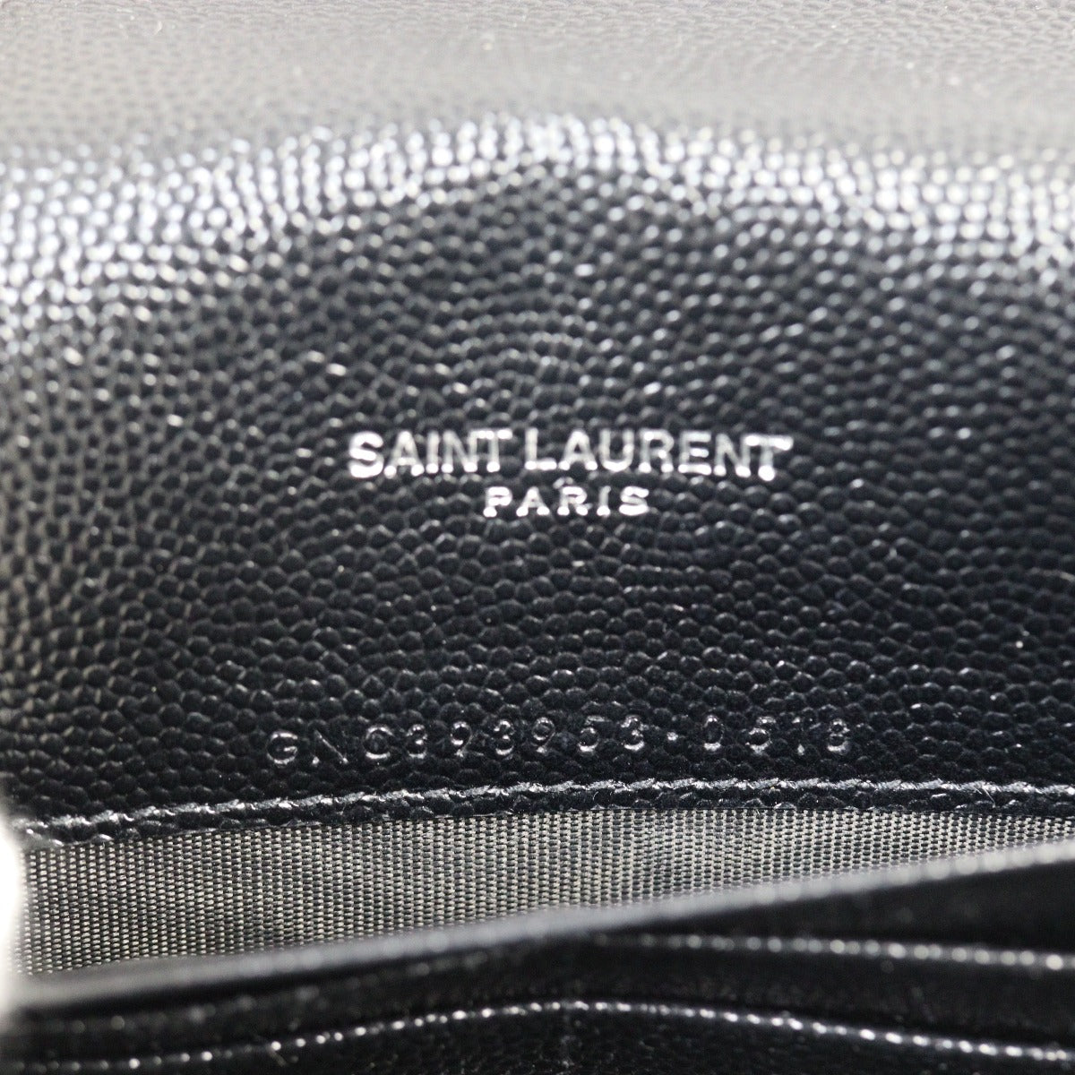 Saint Laurent Cassandre Envelope Chain Wallet