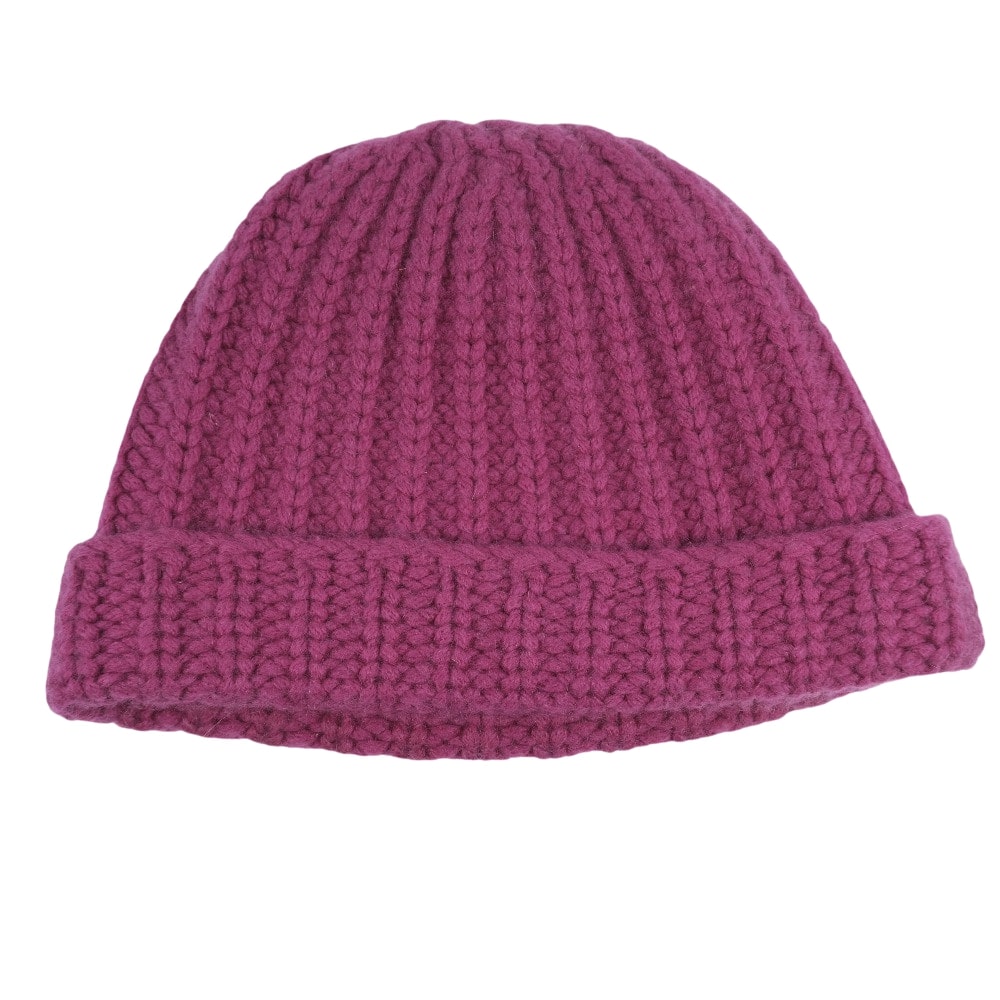 HERMES Knit cap wool pink Women(Unisex)