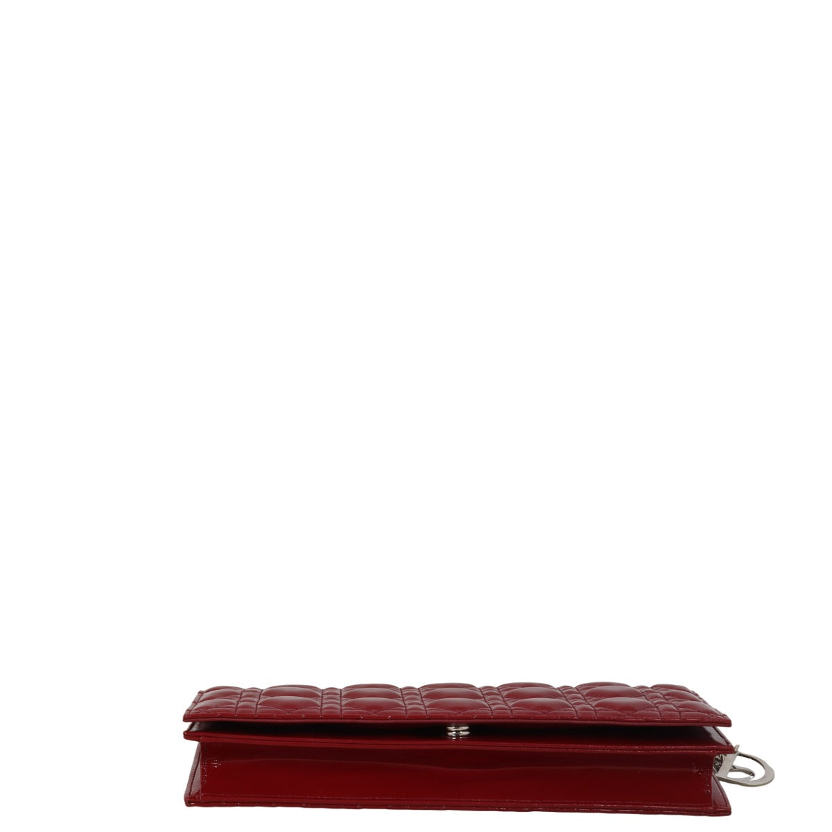 Dior Lady Dior Patent Cannage Pouch