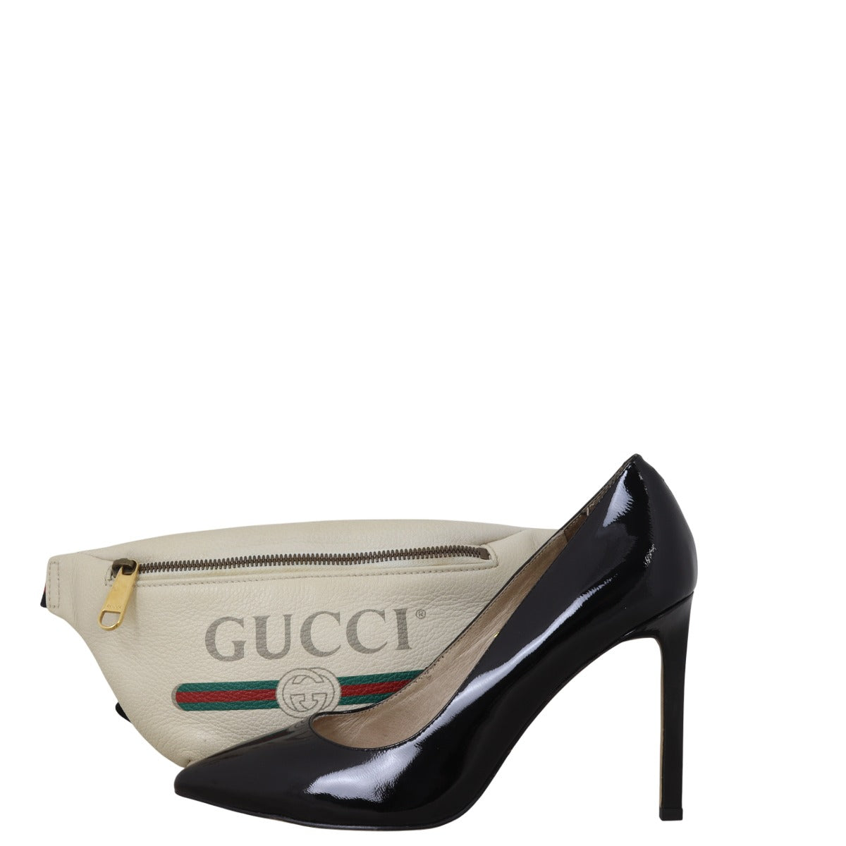 Gucci Retro Logo Web Belt Bag