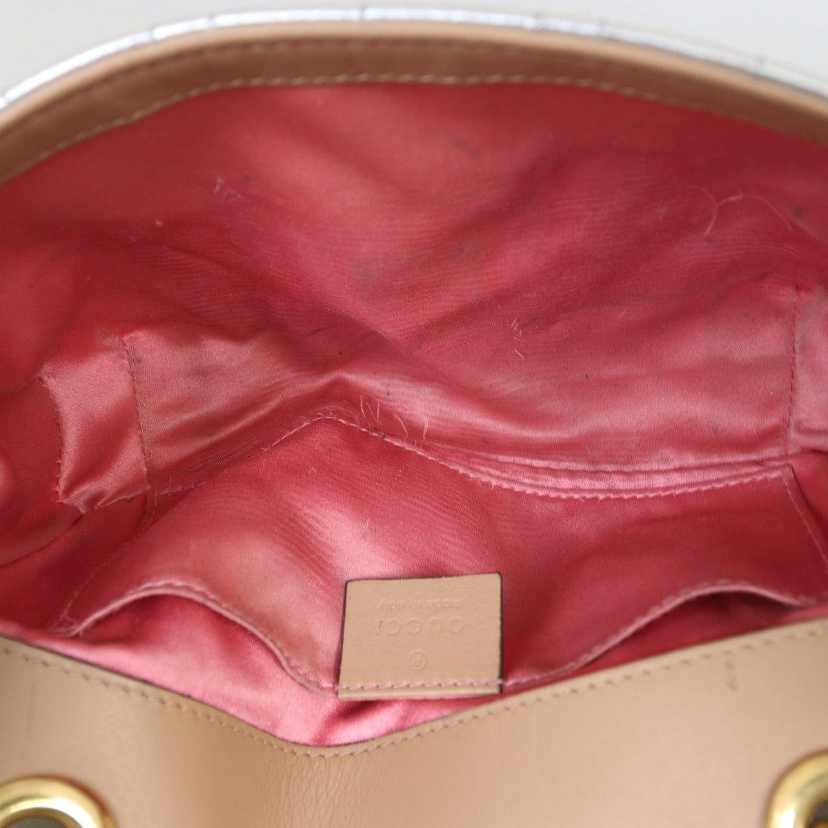 Gucci GG Marmont Matelasse Mini Shoulder Bag Pearl Studded