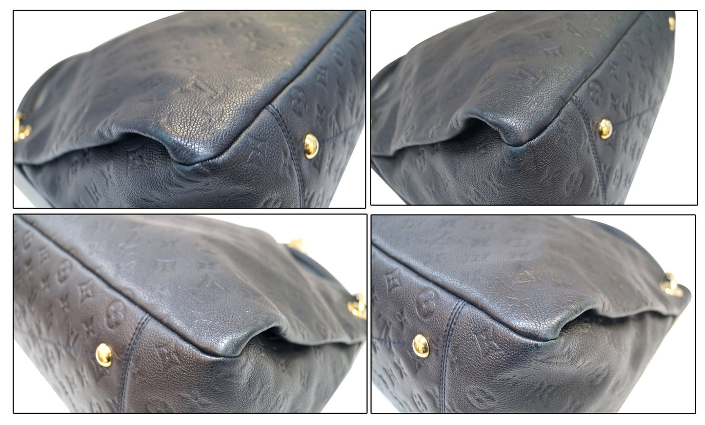 Louis Vuitton Empreinte Artsy MM Blue Infini Monogram Shoulder Bag