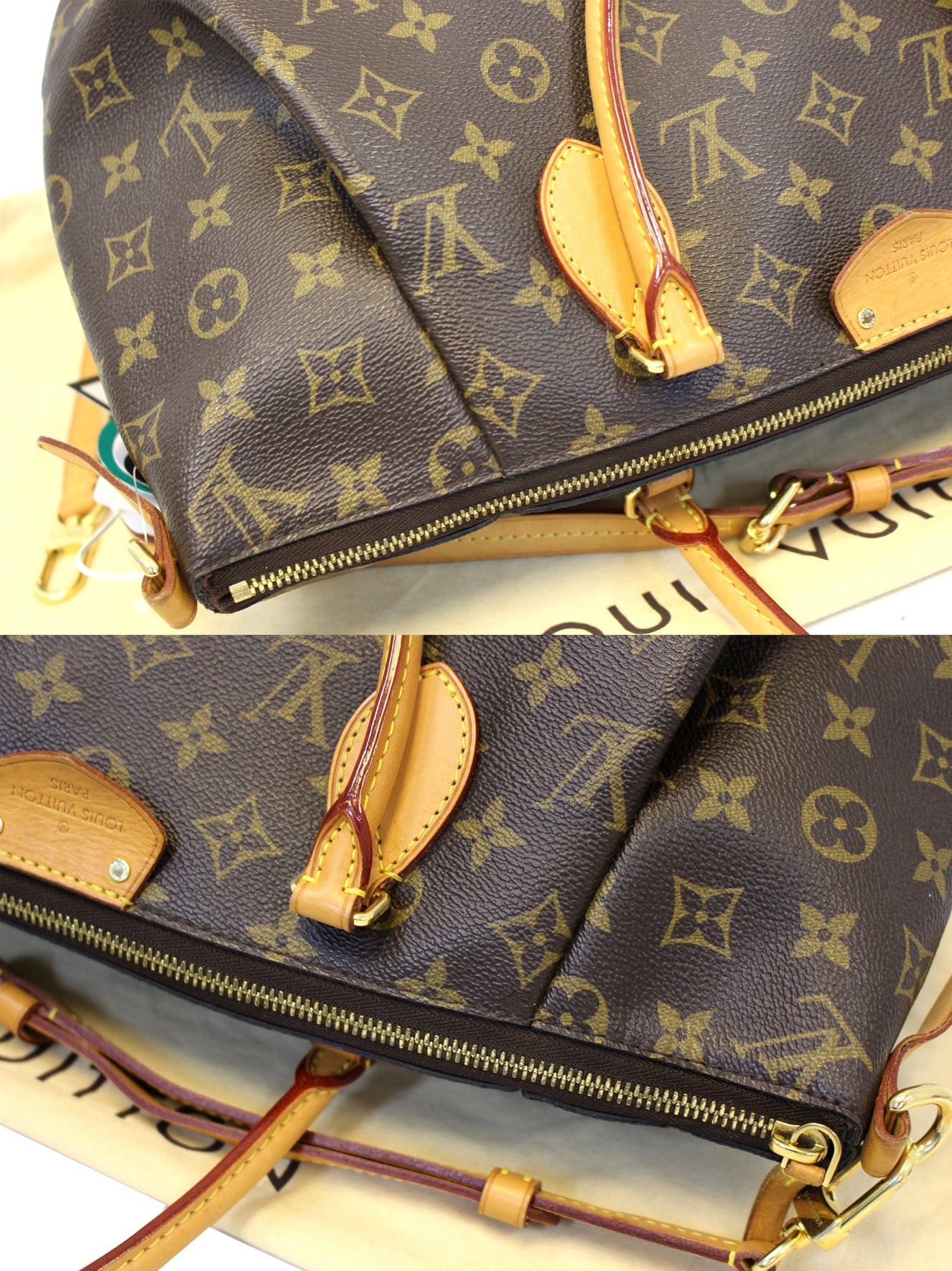 LOUIS VUITTON Monogram Canvas Turenne GM 2 Way Shoulder Bag