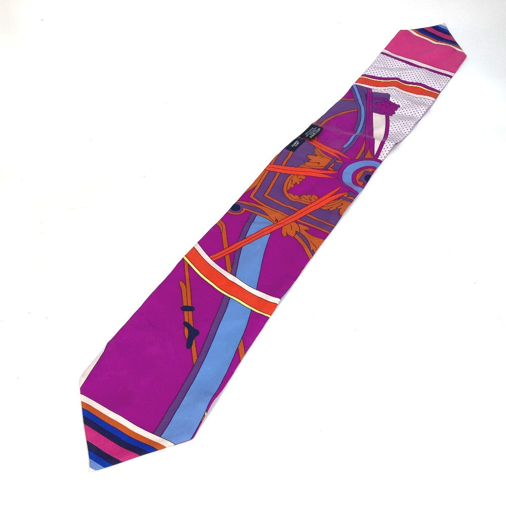 HERMES scarf silk pink Twill up Women