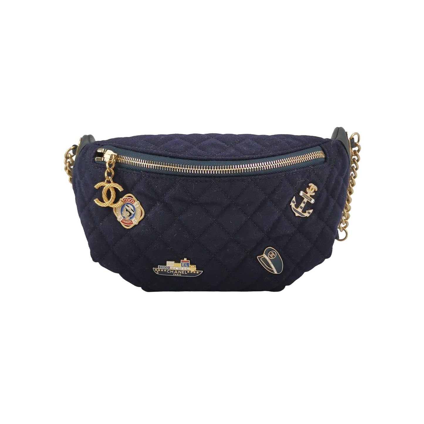 Chanel Belt Bag MÃ©tiers d'Art Paris-Hamburg 2018 Wool Nautical Charms