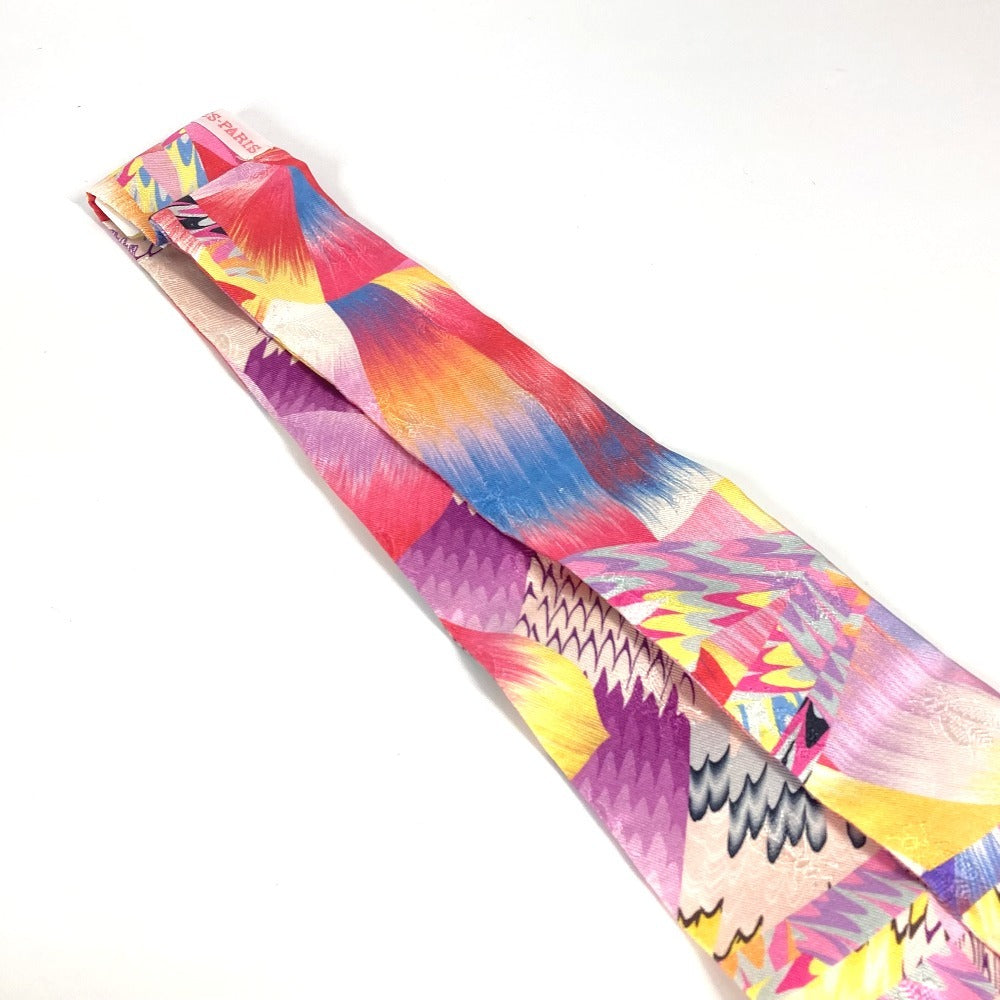 HERMES scarf silk multicolor Twilly Twilly