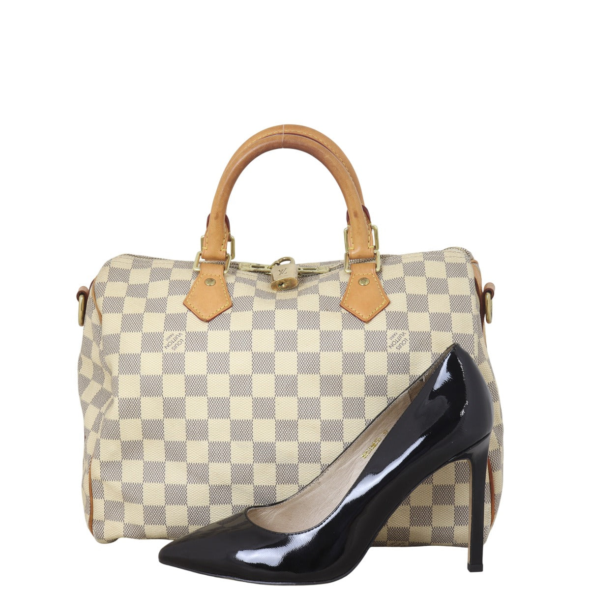 Louis Vuitton Speedy 30 Bandouliere Damier Azur