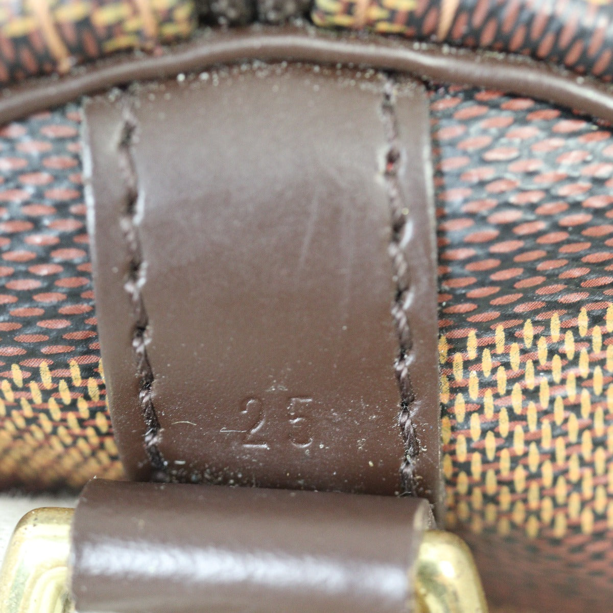 Louis Vuitton Speedy 25 Bandouliere Damier Ebene