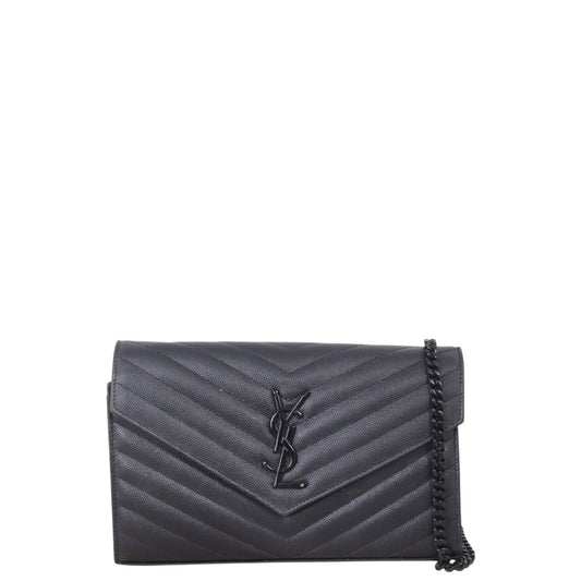 Saint Laurent Cassandre Chain Wallet