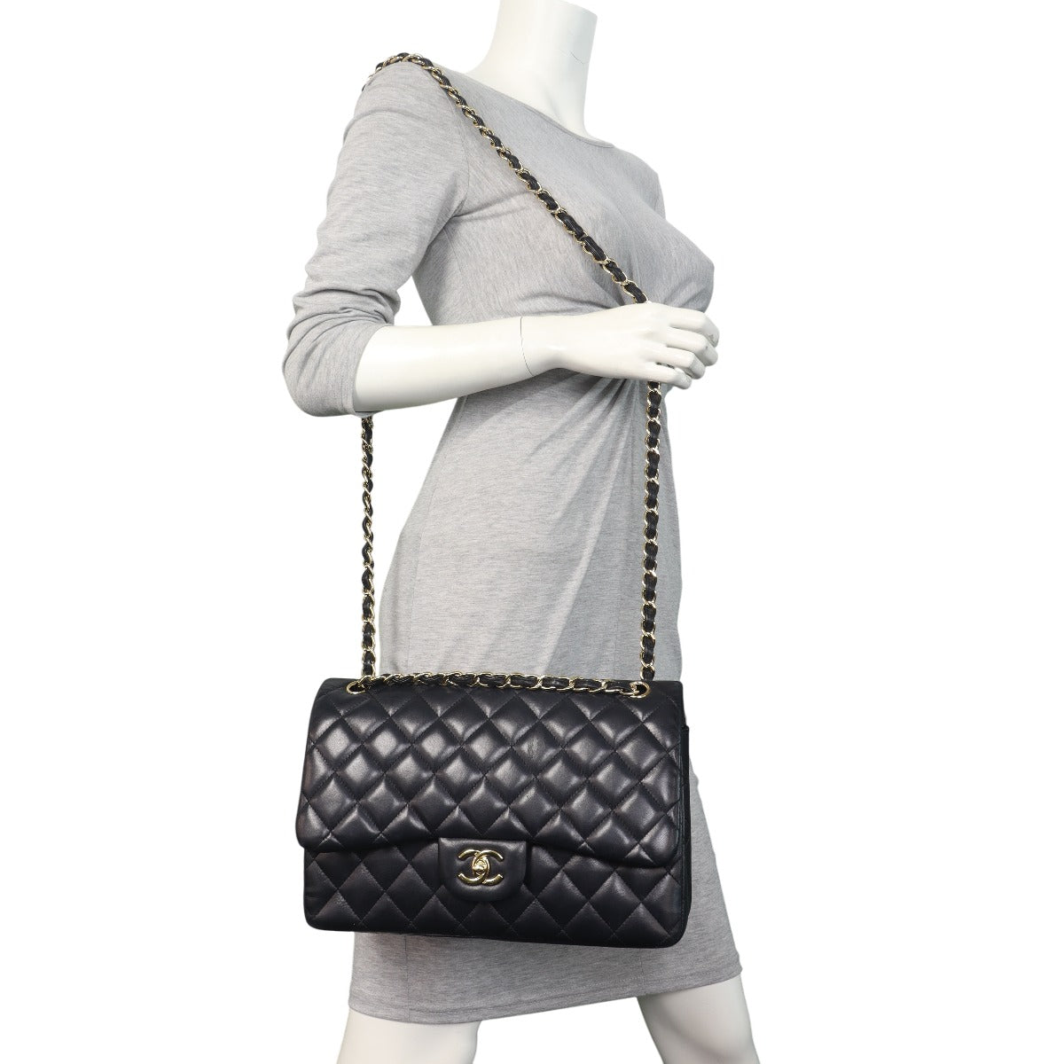 Chanel Classic Double Flap Jumbo Lambskin