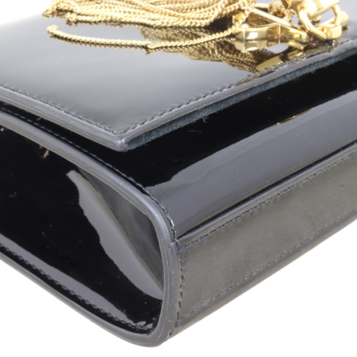 Saint Laurent Kate Tassel Chain Bag Small Patent